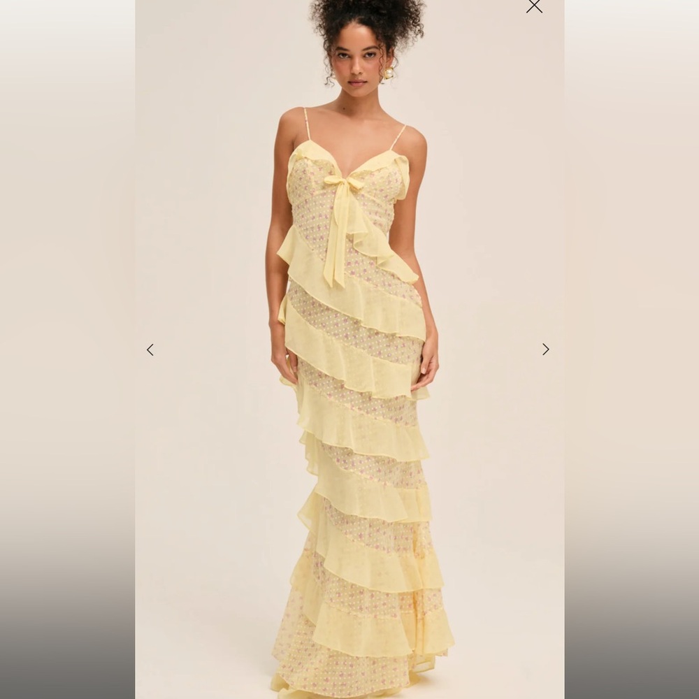 For Love & Lemons Debby Maxi Dress